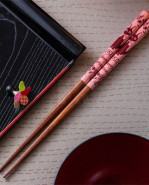 Studio Ghibli lacquered Chopsticks sketches Kiki delivery's service pink 21 cm